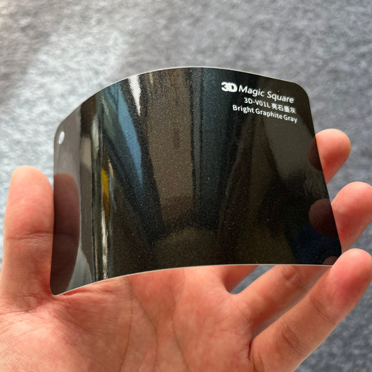 Bright Graphite Gray Color Auto Vinyl Wraps - Premium Color Wrap for Vehicle Transformation