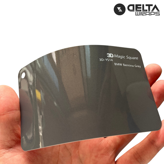 BMW Bernina Grey Color Auto Vinyl Wrap - Premium Color Wrap for Vehicle Transformation