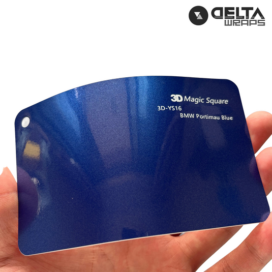 BMW Portimao Blue Color Auto Vinyl Wraps - Premium Color Wrap for Vehicle Transformation