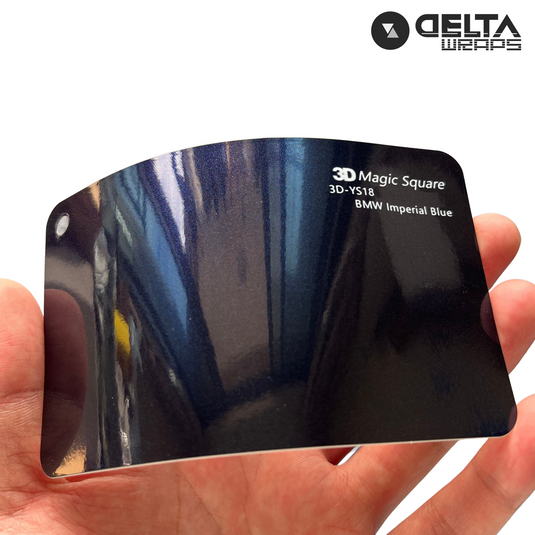 BMW Imperial Blue Color Auto Vinyl Wraps - Premium Color Wrap for Vehicle Transformation