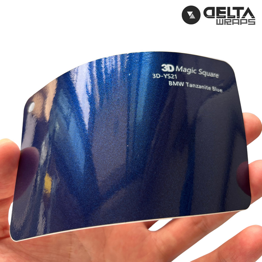 BMW Tanzanite Blue Color Auto Vinyl Wraps - Premium Color Wrap for Vehicle Transformation
