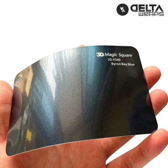 Byron Bay Blue Color Auto Vinyl Wraps - Premium Color Wrap for Vehicle Transformation