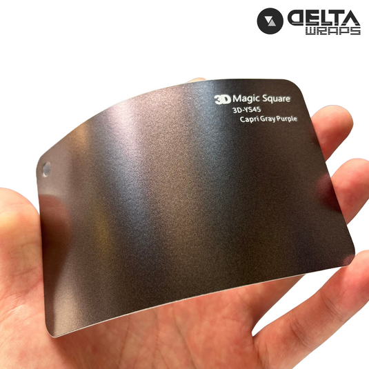 Capri Gray Purple Color Auto Vinyl Wraps - Premium Color Wrap for Vehicle Transformation