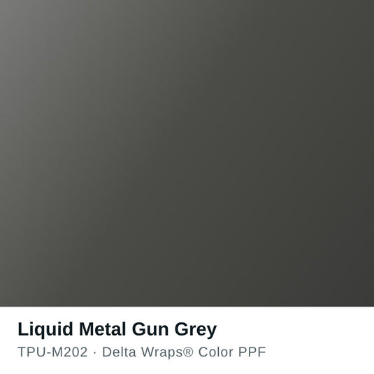 Liquid Metal Gun Grey Color PPF TPU-M202