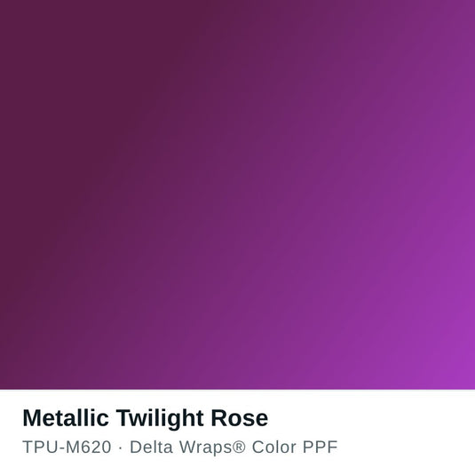 Metallic Twilight Rose Color PPF TPU-M620