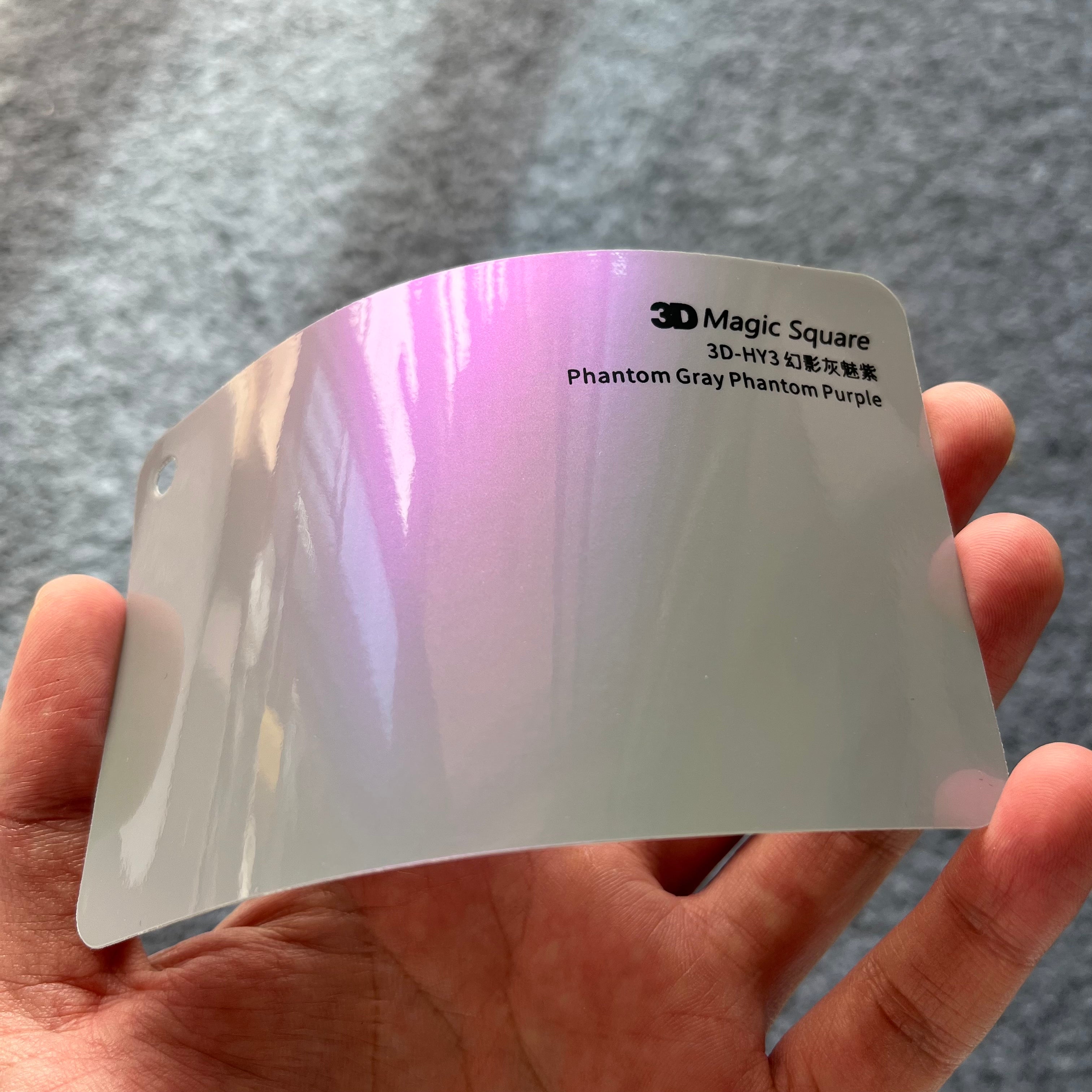 Phantomic Color Code Phantom Gray Phanton Purple Color Auto Vinyl Wraps - Premium Color Wra