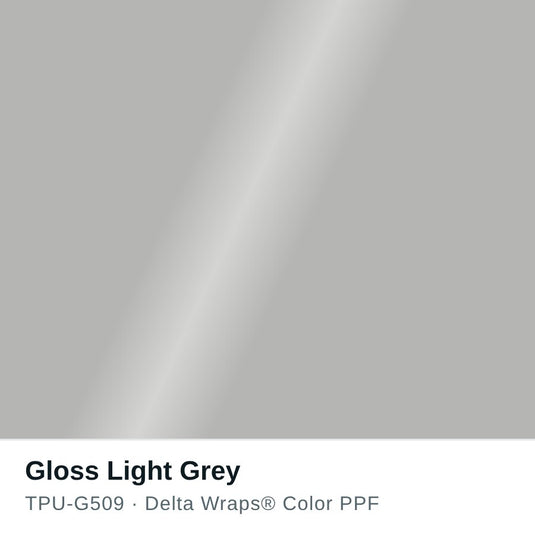 Gloss Light Grey Color PPF TPU-G509