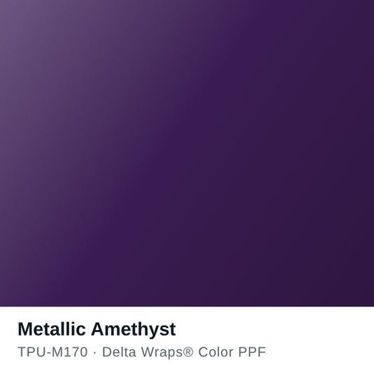 Metallic Amethyst Color PPF TPU-M170