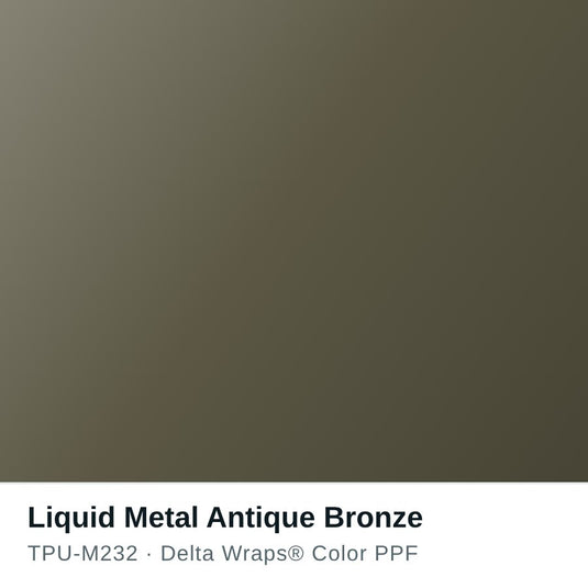 Liquid Metal Antique Bronze Color PPF TPU-M232