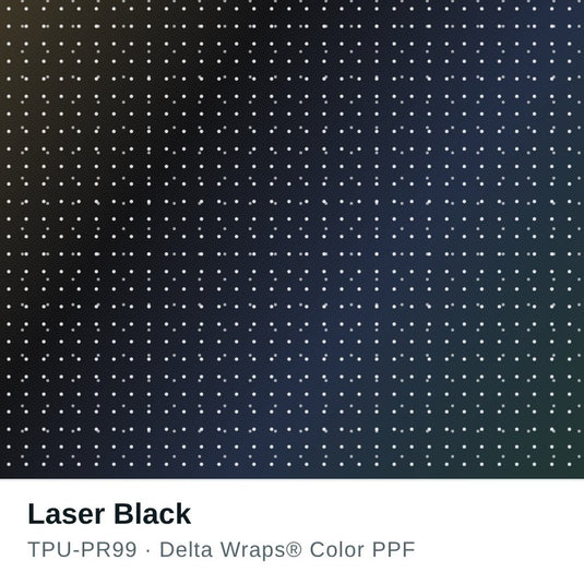 Laser Black Color PPF TPU-PR99