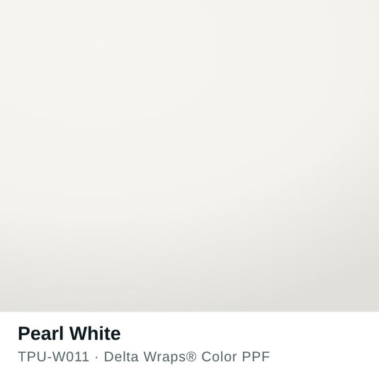 Pearl White Color PPF TPU-W011